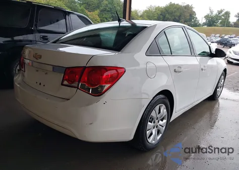 2013 Chevrolet Cruze Ls Auto из США, поврежденный, VIN 1G1PA5SH7D7194303